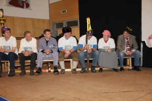 Das Team des Ortschaftsrates beim Spiel (Foto: Jo Maurer)